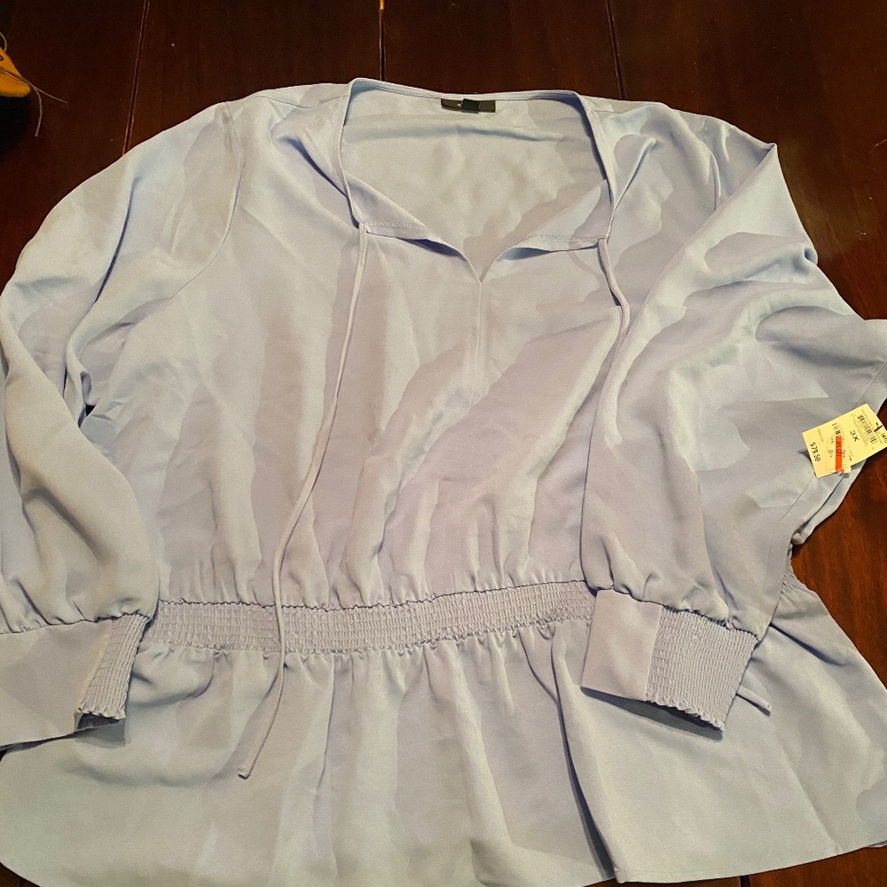 Alfanti Blue Blouse